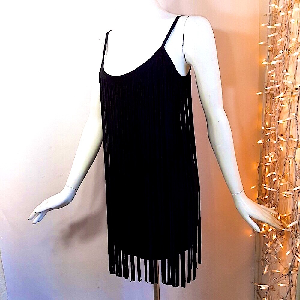 Glitzy Gatsby Fringe Flapper Dance Dress - Tango at the Ritz!